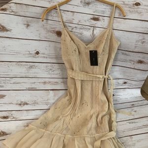 BGBG Maxazria Tulle Dress Cream